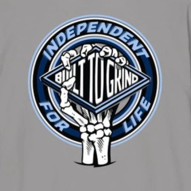 Independent Αντρικό T-Shirt For Life Clutch 