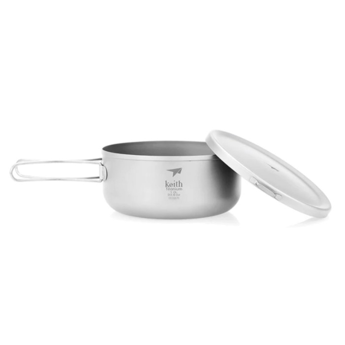 Keith Titanium Lunch Box 1lt Camping