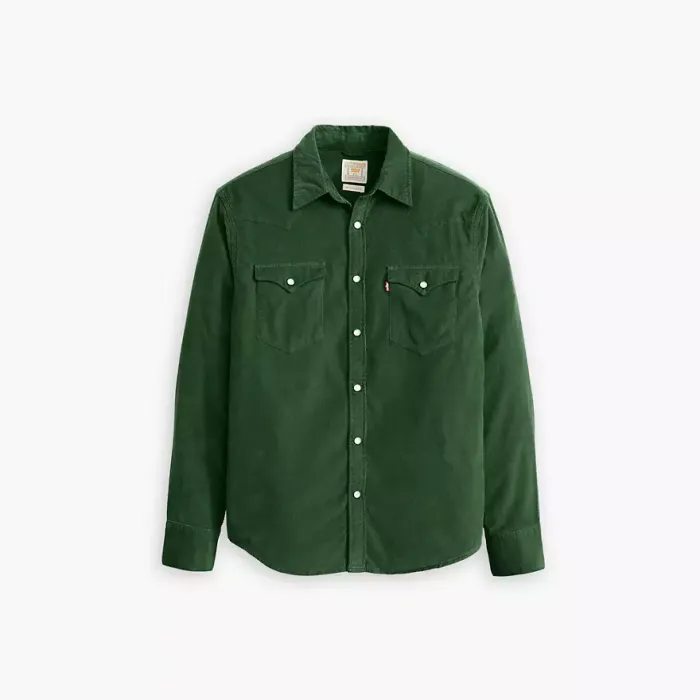 Levi's Men's Shirt Barstow Western Standard 