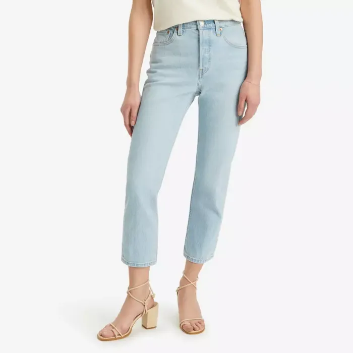 Levi's Women's Jeans 501 Original Cropped STREET WEAR Levi's Women's Jeans 501 Original Cropped STREET WEAR