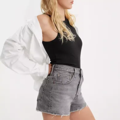 Levi's Women's Denim Shorts 501 Original STREET WEAR Levi's Women's Denim Shorts 501 Original STREET WEAR