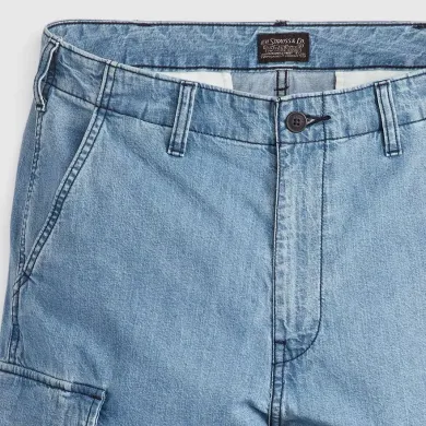 Levi's Men's Denim Shorts Carrier Cargo STREET WEAR