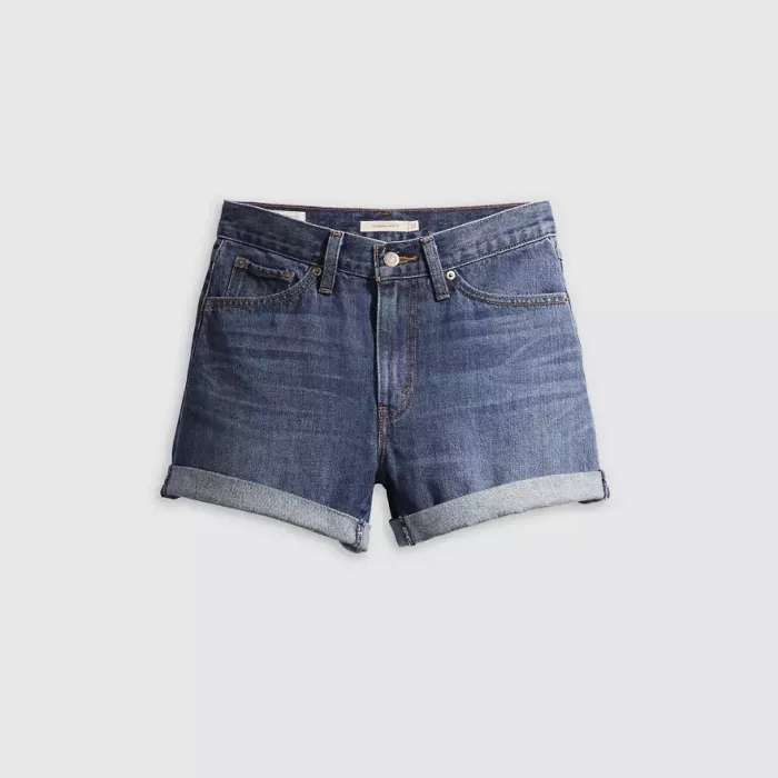 Levi's Γυναικείο Τζιν Σορτς Rolled 80's Mom ΡΟΥΧΑ ΠΟΛΗΣ