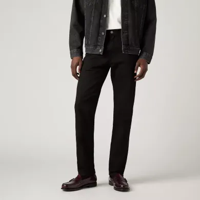 Levi's Αντρικό Παντελόνι Μαύρο 502 Taper Denim 