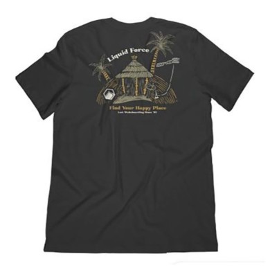 Liquid Force Αντρικό Κοντομάνικο T-Shirt Happy Place 