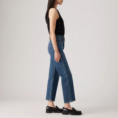 Levi's Women's Ankle Jeans Ribcage Straight STREET WEAR