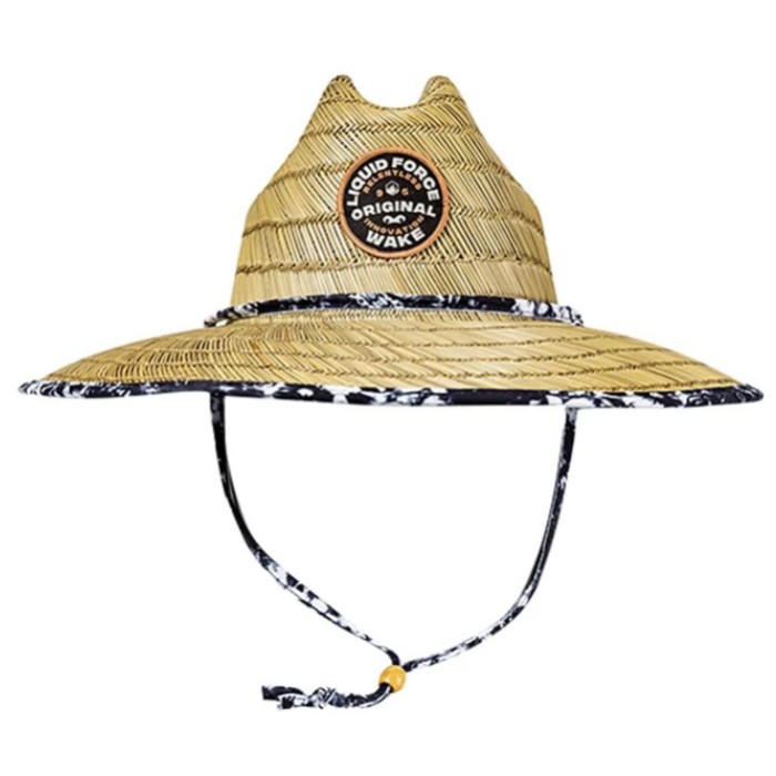 Liquid Force Hat Original Straw Lifeguard