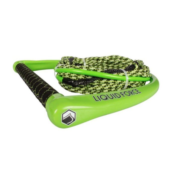 Liquid Force Wakeboard Combo Handle Apex Suede With H Braid 65'' Rope