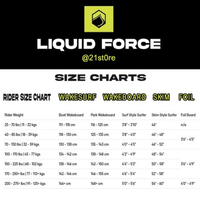 Liquid Force Wakesurf Primo