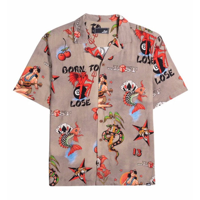 Lost S/S Shirt Scrapbook Wover