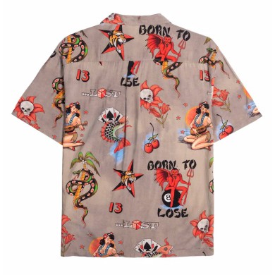 Lost S/S Shirt Scrapbook Wover MEN