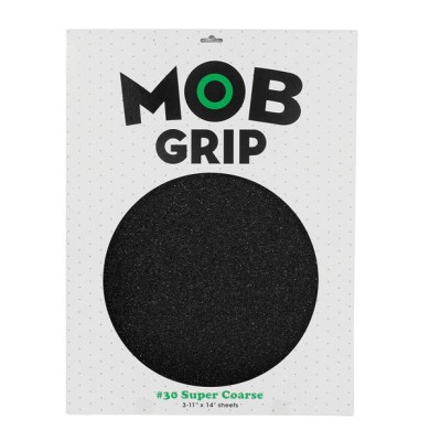 MOB SUPER COARSE GRIT #30 GRIP TAPE PACK 3 SHEETS 11IN X 14IN WOMEN
