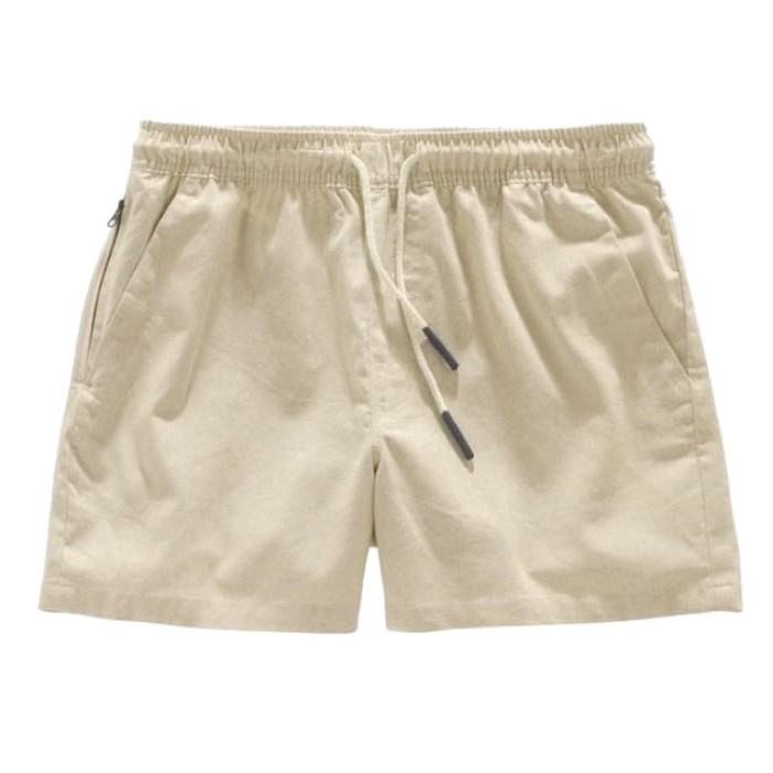 OAS Short Beige Linen