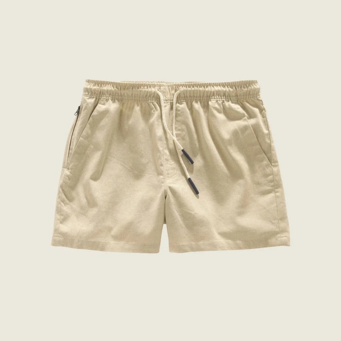 OAS Short Beige Linen 