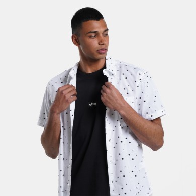 Obey Shirt Burst Woven 