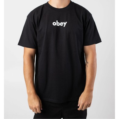 Obey Κοντομάνικο Μπλουζάκι Lower Case 2 Classic Tee 