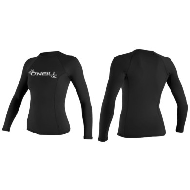 Oneill Women's L/S Rash Guard Basic Skins Oneill Women's L/S Rash Guard Basic Skins