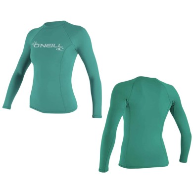 Oneill Women's L/S Rash Guard Basic Skins Oneill Women's L/S Rash Guard Basic Skins