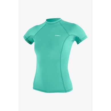 Oneill Women's S/S Rash Guard Basic Skins BEACH WEAR