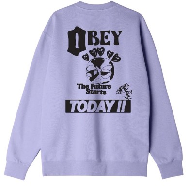 Obey Crewneck The Future Starts Today MEN