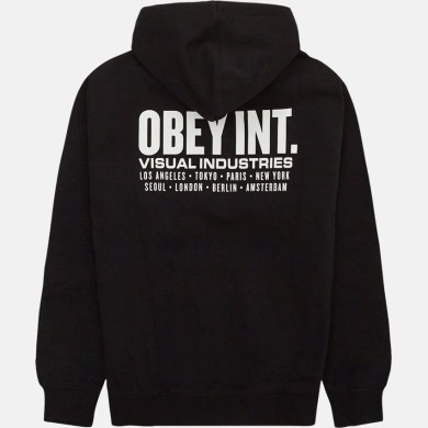 Obey Hoodie Int.Visual Industries MEN