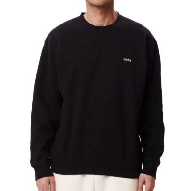 Obey Crewneck Tab Crew Specialty
