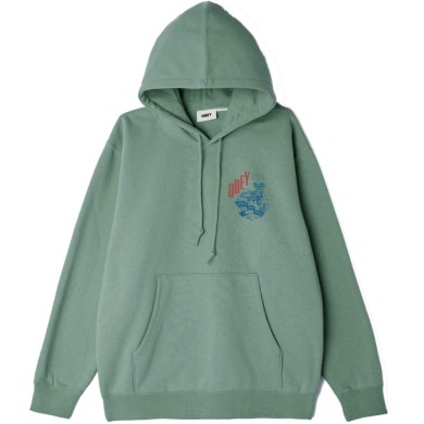 Obey Women's Hoodie Hammer Globe Premium