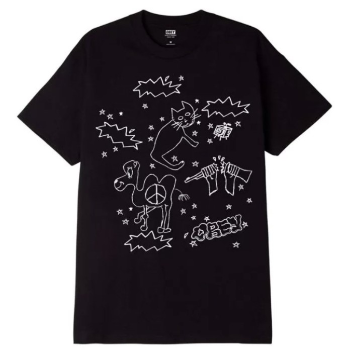 Obey S/S T-Shirt Cat & Camel Classic Tee