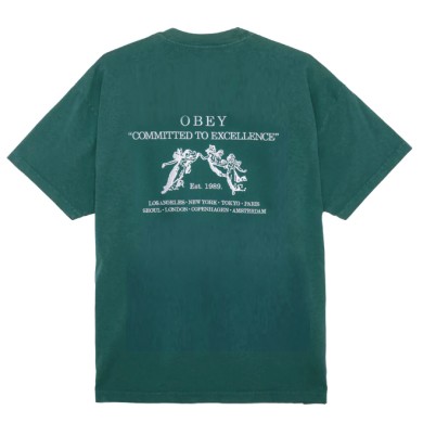 Obey S/S T-Shirt Committed To Excellence Obey S/S T-Shirt Committed To Excellence