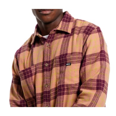 Obey Shirt Arnold Woven L/S