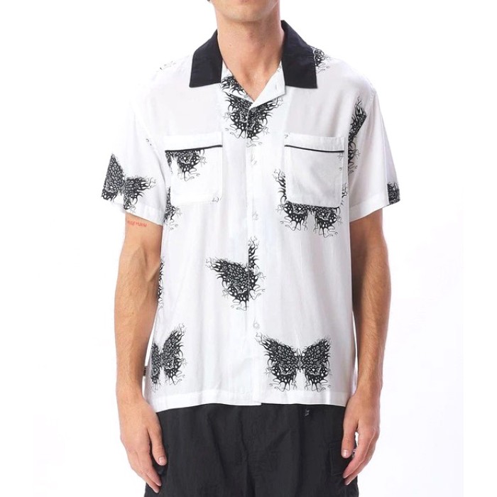 Obey Κοντομάνικο Πουκάμισο Outcome Woven 