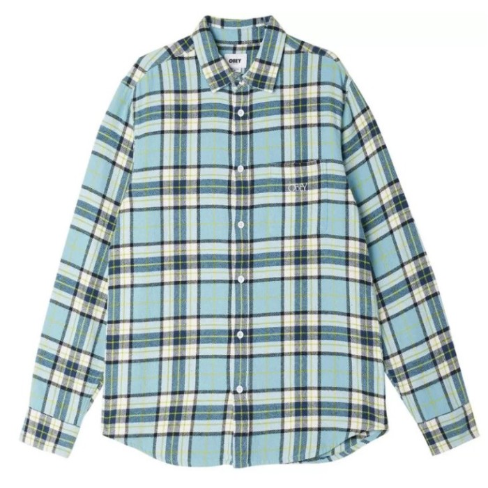 Obey Shirt Vince Woven L/S