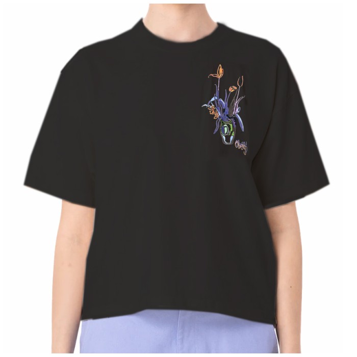 Obey Wns S/S T-Shirt Liquid Bouquet Obey Wns S/S T-Shirt Liquid Bouquet