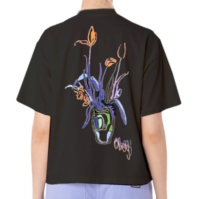 Obey Wns S/S T-Shirt Liquid Bouquet Obey Wns S/S T-Shirt Liquid Bouquet