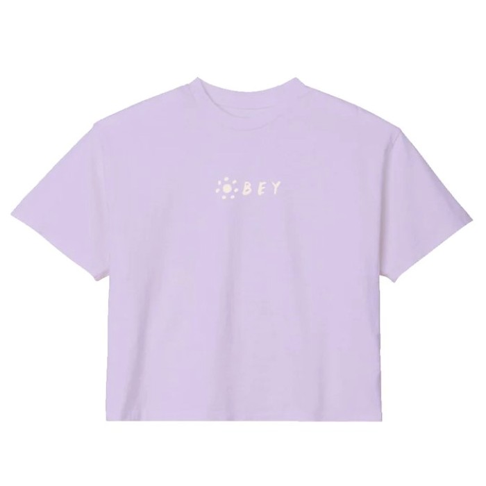 Obey Wns S/S T-Shirt Medi Flowers