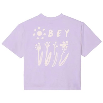 Obey Wns S/S T-Shirt Medi Flowers