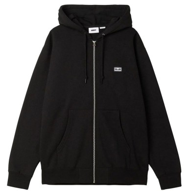 Obey Γυναικείο Φούτερ με Φερμουάρ Established Works Eyes