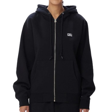 Obey Γυναικείο Φούτερ με Φερμουάρ Established Works Eyes