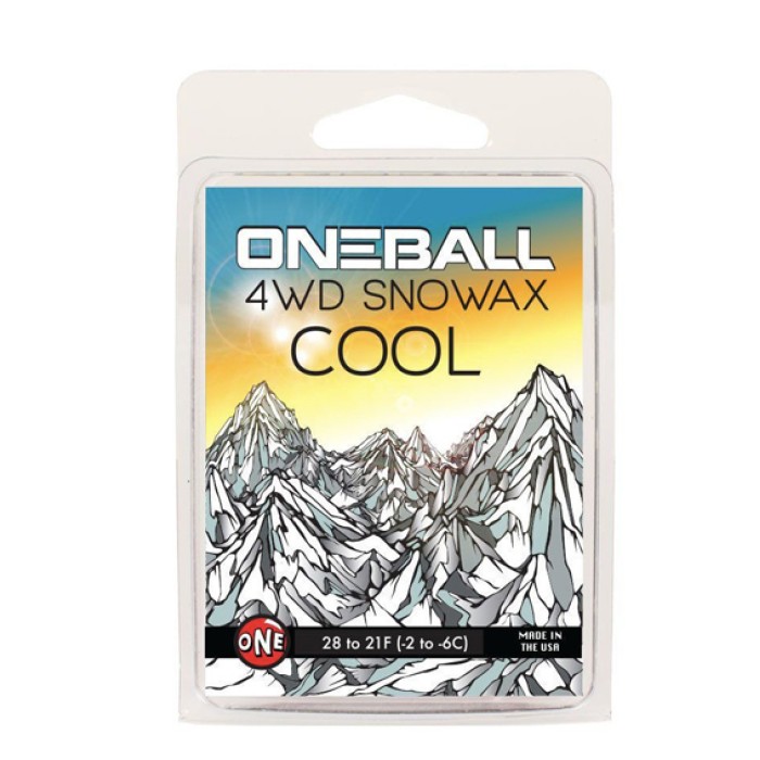 Oneball Κερί για Snowboard Wax 4WD Cool Mini Clam 65gr 