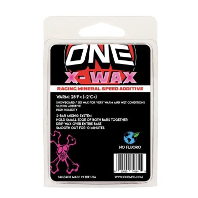 Oneball Snowboard Wax X warm 110gr