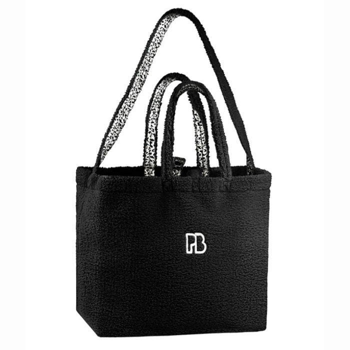 Poivre Blanc Γυναικεία Sherpa Tote Bag ΑΞΕΣΟΥΑΡ