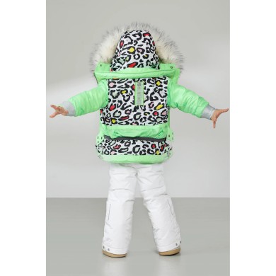 Poivre Blanc Baby Girl Ski Jacket Paradise Green Jackets Poivre Blanc Baby Girl Ski Jacket Paradise Green Jackets