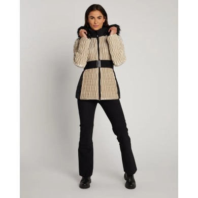 Poivre Blanc Women's Hybrid Belted Ski Jacket Poivre Blanc Women's Hybrid Belted Ski Jacket