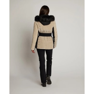 Poivre Blanc Women's Hybrid Belted Ski Jacket Poivre Blanc Women's Hybrid Belted Ski Jacket