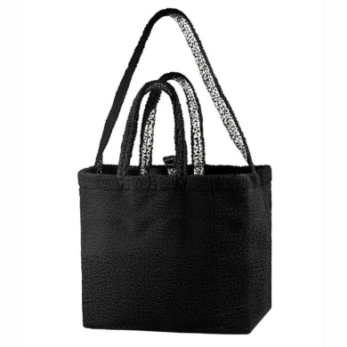 Poivre Blanc Γυναικεία Sherpa Tote Bag ΑΞΕΣΟΥΑΡ