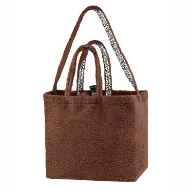 Poivre Blanc Γυναικεία Sherpa Tote Bag ΑΞΕΣΟΥΑΡ