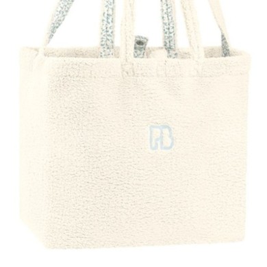 Poivre Blanc Γυναικεία Sherpa Tote Bag ΑΞΕΣΟΥΑΡ