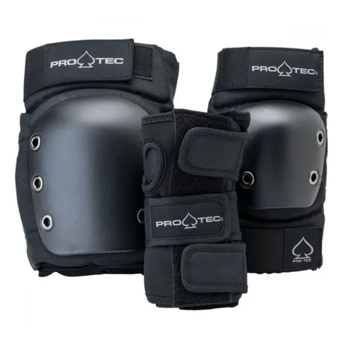 Pro-Tec Street Adult 3-PK Pad Set SKATE