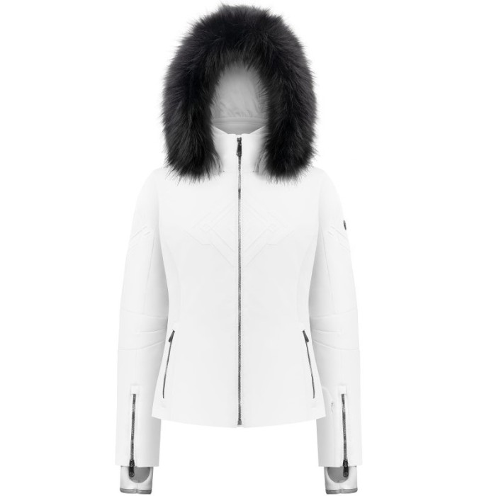 Poivre Blanc Women's Strech Ski Jacket White SNOW WEAR Poivre Blanc Women's Strech Ski Jacket White SNOW WEAR