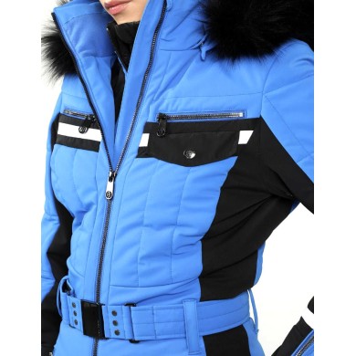 Poivre Blanc Women's Ski Overall Blue